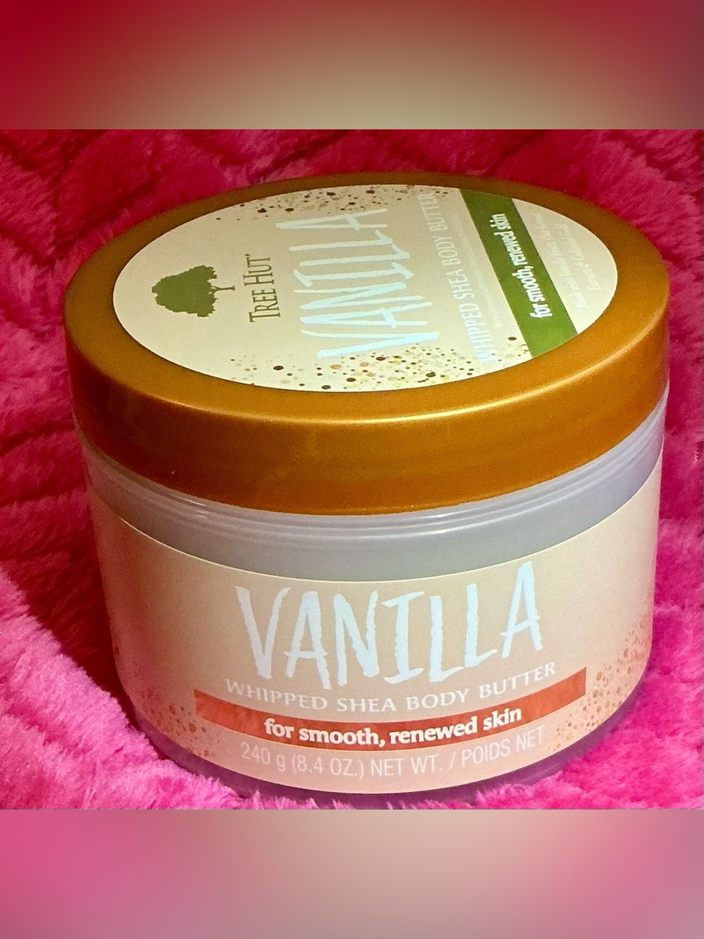 Tree Hut Vanilla Whipped Shea Body Butter - Cream